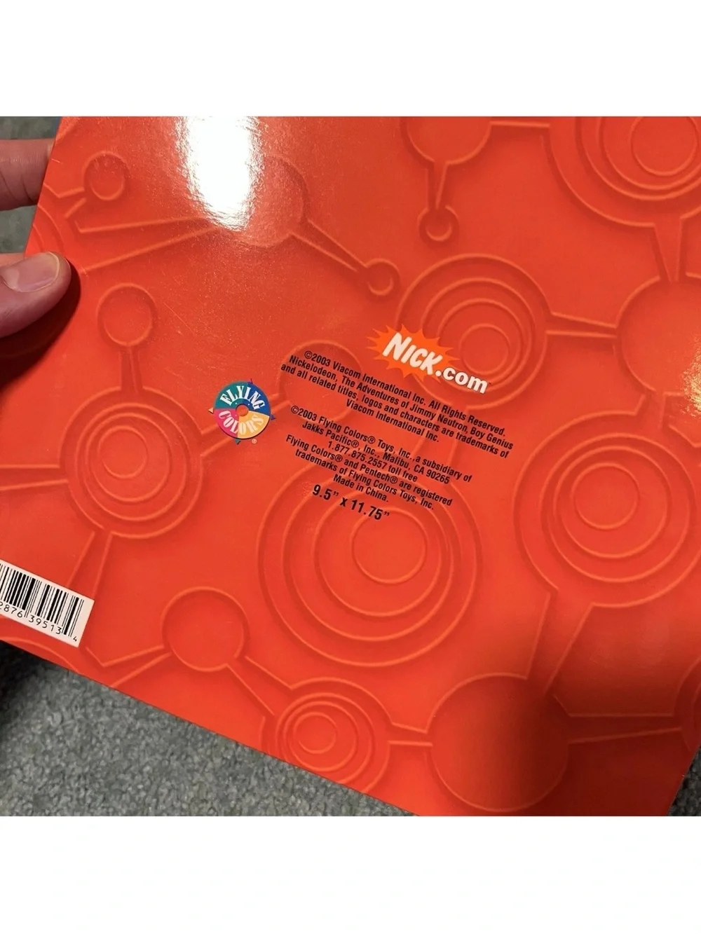 Vintage 2003 Y2K Jimmy Neutron Nickelodeon Bundle Of 3 School Paper Folders